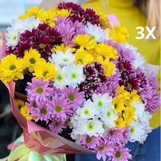 3 Paquetes de Flores