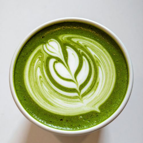 Matcha caliente
